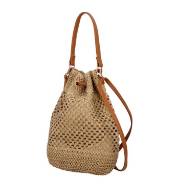 Dámska crossbody kabelka béžová - Firenze Olivie