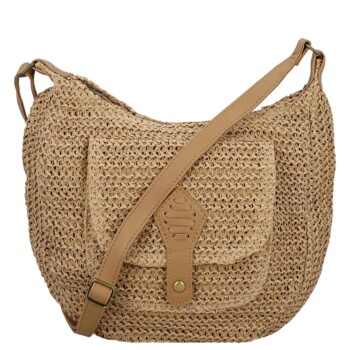 Dámska crossbody kabelka béžová - Firenze Lexia