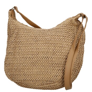 Dámska crossbody kabelka béžová - Firenze Lexia
