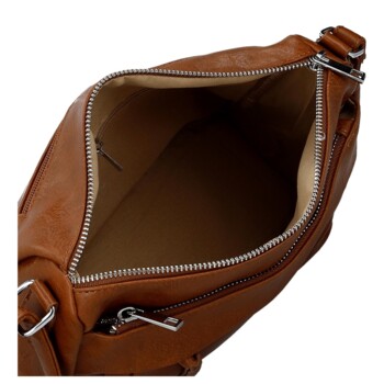 Dámska crossbody kabelka hnedá - Firenze Arafia