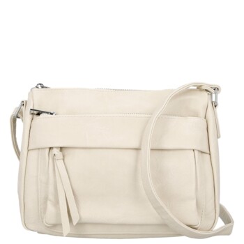 Dámska crossbody kabelka béžová - Firenze Arafia
