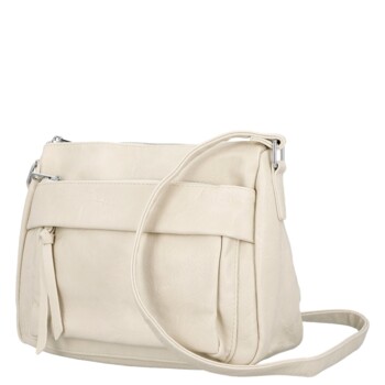 Dámska crossbody kabelka béžová - Firenze Arafia