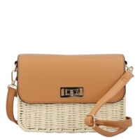 Dámska crossbody kabelka krémová - Firenze Briana