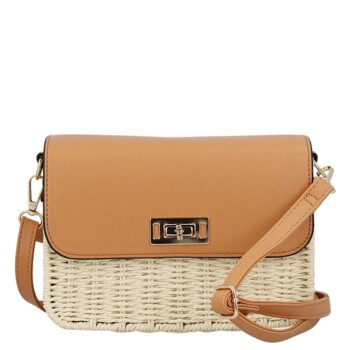 Dámska crossbody kabelka krémová - Firenze Briana