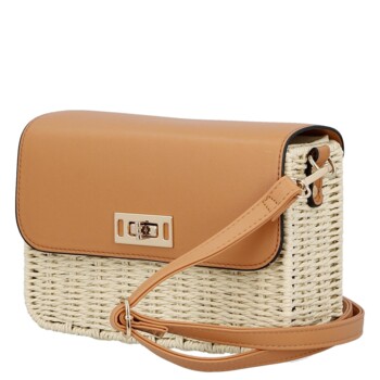 Dámska crossbody kabelka krémová - Firenze Briana