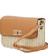 Dámska crossbody kabelka krémová - Firenze Briana
