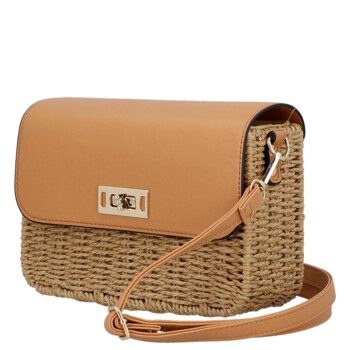 Dámska crossbody kabelka béžová - Firenze Briana