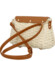 Dámska crossbody kabelka krémová - Firenze Geza