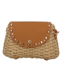 Dámska crossbody kabelka béžová - Firenze Geza