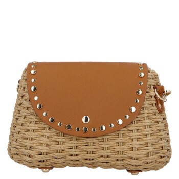 Dámska crossbody kabelka béžová - Firenze Geza