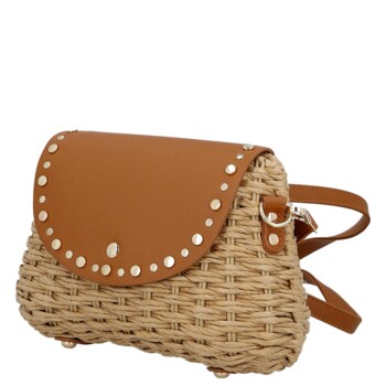 Dámska crossbody kabelka béžová - Firenze Geza