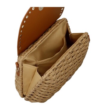 Dámska crossbody kabelka béžová - Firenze Geza