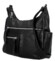 Dámska crossbody kabelka čierna - Firenze Kaisa