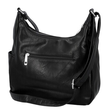 Dámska crossbody kabelka čierna - Firenze Kaisa