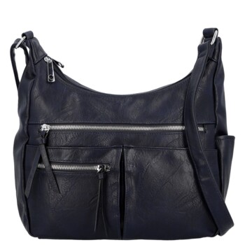 Dámska crossbody kabelka tmavo modrá - Firenze Kaisa