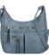 Dámska crossbody kabelka džínsovo modrá - Firenze Kaisa