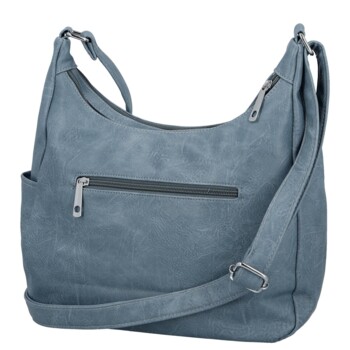 Dámska crossbody kabelka džínsovo modrá - Firenze Kaisa
