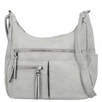 Dámska crossbody kabelka šedá - Firenze Kaisa