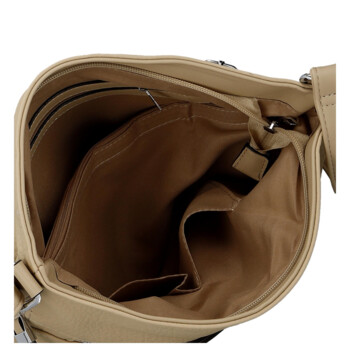 Dámska crossbody kabelka béžová - Firenze Valika