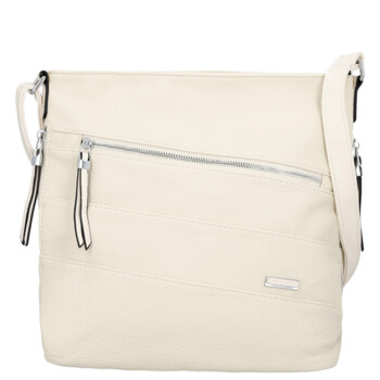Dámska crossbody kabelka krémová - Firenze Valika