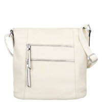 Dámska crossbody kabelka krémová - Firenze Kenza
