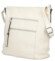 Dámska crossbody kabelka krémová - Firenze Kenza
