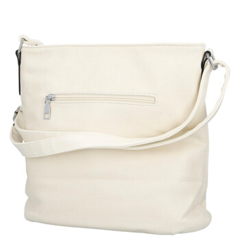 Dámska crossbody kabelka krémová - Firenze Kenza