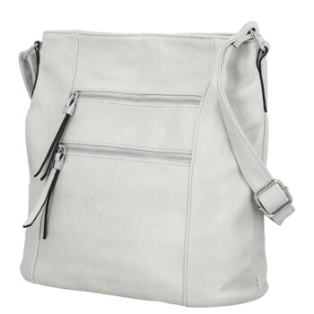 Dámska crossbody kabelka šedá - Firenze Kenza