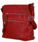 Dámska crossbody kabelka červená - Firenze Kenza