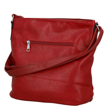 Dámska crossbody kabelka červená - Firenze Kenza