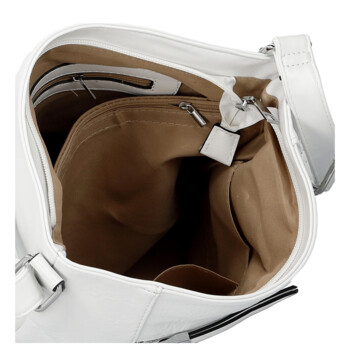 Dámska crossbody kabelka biela - Firenze Kenza