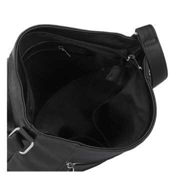 Dámska crossbody kabelka čierna - Firenze Kenza