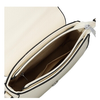 Dámska crossbody kabelka krémová - Firenze Keren