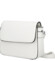 Moderná dámska koženková crossbody kabelka Mirona, biela