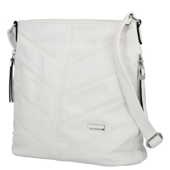 Dámska crossbody kabelka biela - Firenze Semir