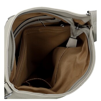 Dámska crossbody kabelka šedá - Firenze Semir