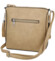 Dámska crossbody kabelka khaki - Firenze Alevin