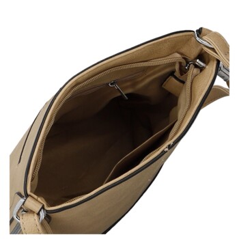 Dámska crossbody kabelka khaki - Firenze Alevin