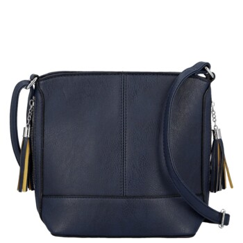Dámska crossbody kabelka tmavo modrá - Firenze Alevin