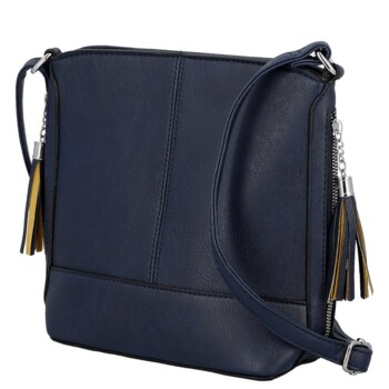 Dámska crossbody kabelka tmavo modrá - Firenze Alevin