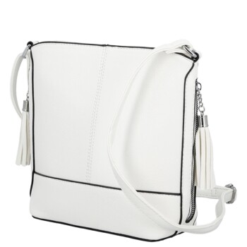 Dámska crossbody kabelka biela - Firenze Alevin