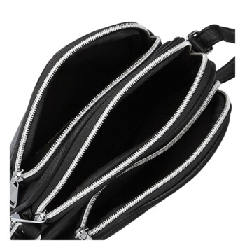 Dámska crossbody kabelka čierna - Firenze Patrika