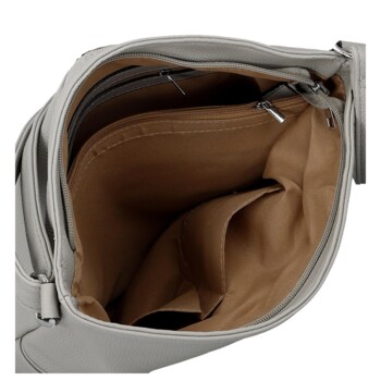 Dámska crossbody kabelka šedá - Firenze Berit