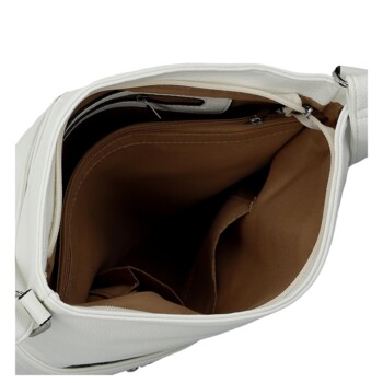 Dámska crossbody kabelka biela - Firenze Berit