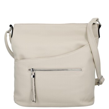 Dámska crossbody kabelka krémová - Firenze Berit