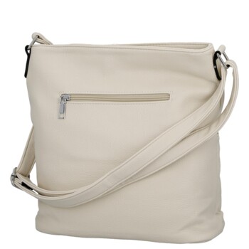 Dámska crossbody kabelka krémová - Firenze Berit