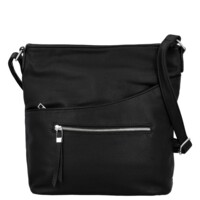Dámska crossbody kabelka čierna - Firenze Berit