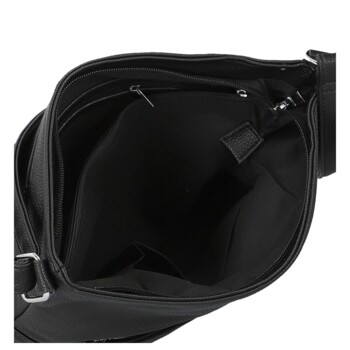 Dámska crossbody kabelka čierna - Firenze Berit