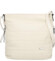 Dámska crossbody kabelka krémová - Firenze Gabriele