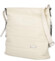 Dámska crossbody kabelka krémová - Firenze Gabriele
